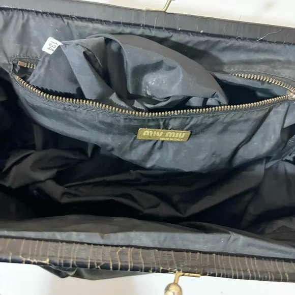 miu miu kiss lock studded bag - Picture 6 of 8